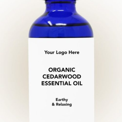 100% Pure USDA Organic Cedarwood Essential Oil w/ Dropper
