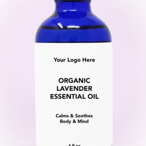 100% Pure USDA Organic Lavender Essential Oil w/ Dropper