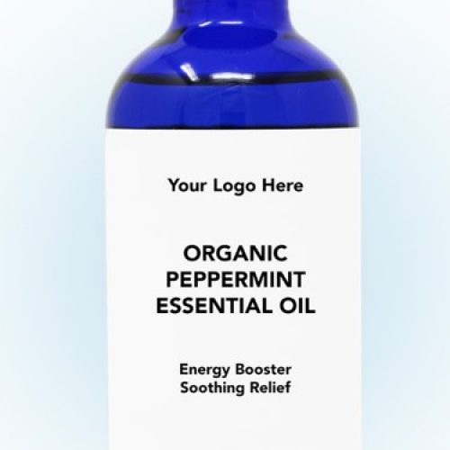 100% Pure USDA Organic Peppermint Essential Oil w/ Dropper