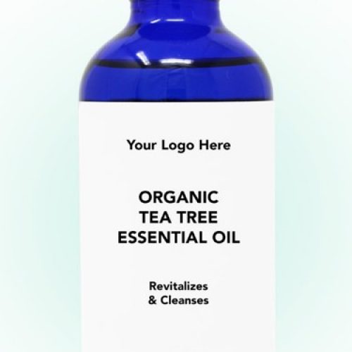 100% Pure USDA Organic Tea Tree Essential Oil w/ Dropper